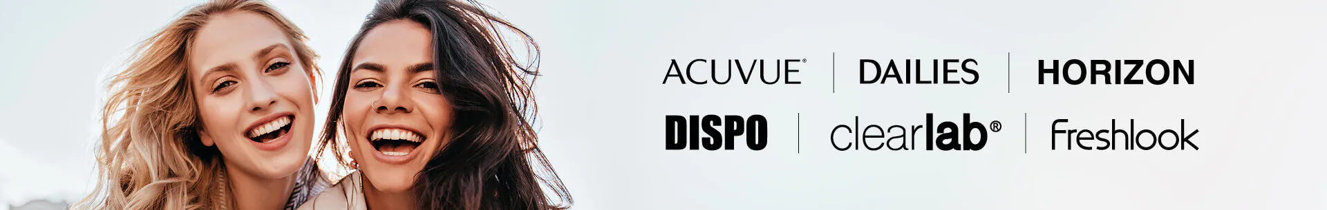 ACUVUE | DAILIES | HORIZON | DISPO | CLEARLAB | FRESHLOOK 