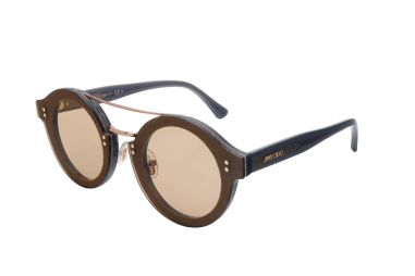 ג'ימי צ'ו 0189/V9 64 MONTIE/Sחום/כחול-זהב *