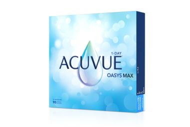 עדשות מגע יומיות 1DAY ACUVUE OASYS MAX אריזת חיסכון 