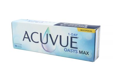 עדשות מגע יומיות מולטיפוקל ACUVUE 1-DAY OASYS MAX MULTI HIGH
