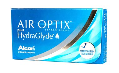 עדשות חודשיות AIR OPTIX PLUS HYDRAGLYDE