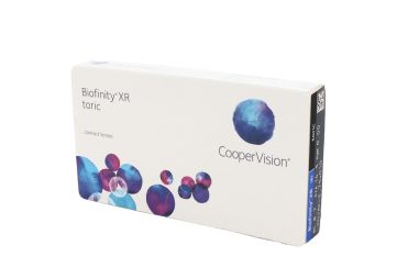 עדשות מגע חודשיות ביופיניטי עם צילינדר Biofinity XR toric 