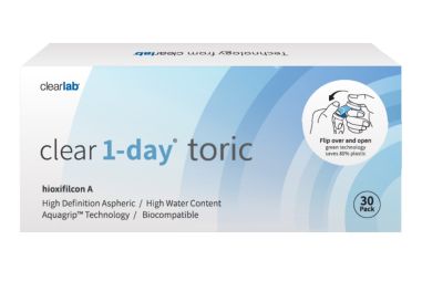 עדשות מגע יומיות clear 1-day toric