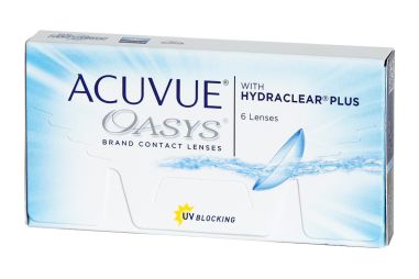 עדשות מגע דו שבועיות ACUVUE OASYS