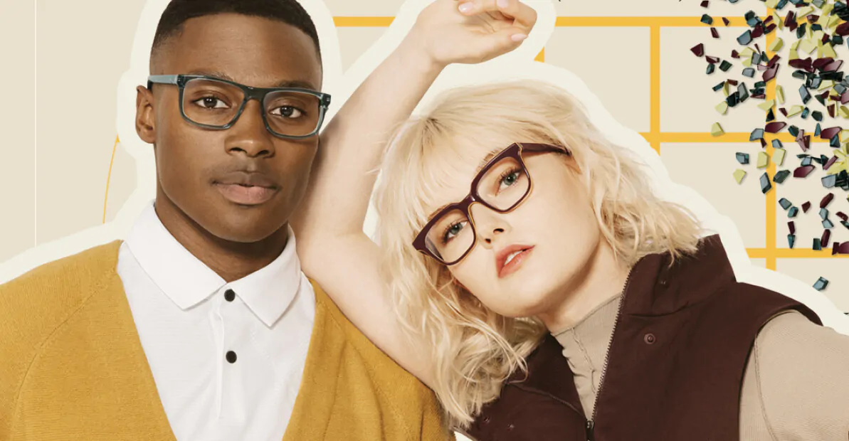 דוגמנים עם משקפי ראייה נייקי