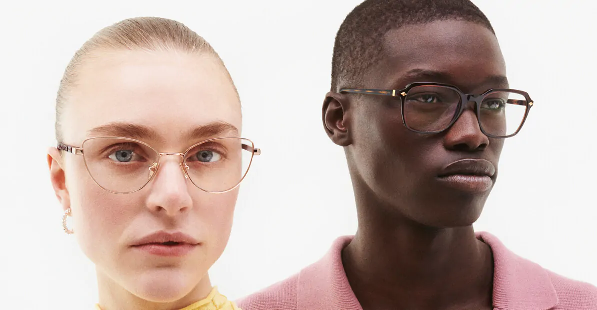 דוגמנים עם משקפי ראייה ווג